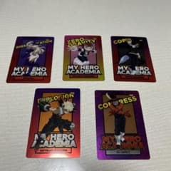 僕のヒーローアカデミア トレーディングカードのサムネイル