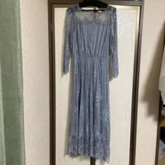 ROPE PICNICロペピクニック▼パーティドレス（レース）ライトブルー／長袖のサムネイル