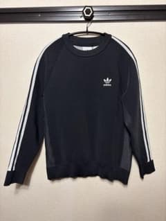 adidas originals ブラック メッシュトレーナーのサムネイル