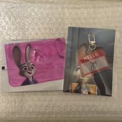 ズートピア2 映画 入場者特典 韓国限定 キーホルダー＆ポーチ ジュディ