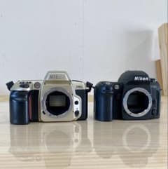 Nikon F60 F80 フィルム一眼レフカメラ ボディ 2台セットのサムネイル