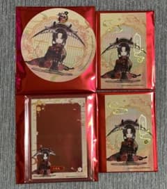 刀剣乱舞 アニカフェ 硬化ケース、箔押しカード、コースター 小烏丸