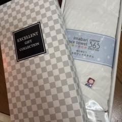 이마바리 페이스 타올 365 화이트 선물