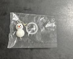 どうぶつの森　つながリングチャーム　ゆきだるまのサムネイル