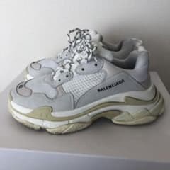 BALENCIAGA triple s 42 ブラン 正規品 バレンシアガのサムネイル