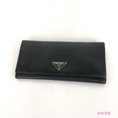 PRADA Prada Nylon Long Wallet Black Women's Brand