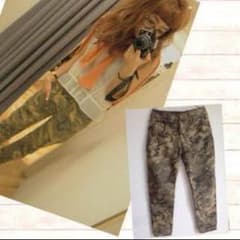 アングリッド カモフラサルエルパンツ Mのサムネイル
