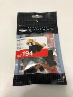 ナノブロック  レッサーパンダのサムネイル