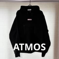 atmos プルオーバーパーカー ブラックのサムネイル