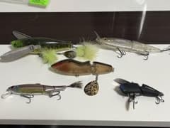 ビッグベイト ルアーセット 5点のサムネイル