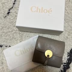 美品ChloeクロエINDYインディ折りたたみ財布 Chloe - □新品同様□ Chloe クロエ インディ レザー 三つ折り 財布