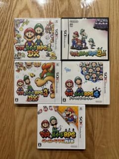 マリオ&ルイージRPGシリーズ5本セット - メルカリ