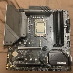 動作確認済みMSI MAG B660M MORTAR i5 12400 動作確認済みMSI MAG B660M MORTAR i5 12400 - メルカリ