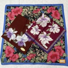 新品★レディース ハンカチ 3枚セット 花柄のサムネイル