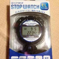 ストップウォッチ ELライト付きのサムネイル