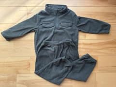 SHEIN キッズ コーデュロイ ハーフジップ セットアップ 2-3Y