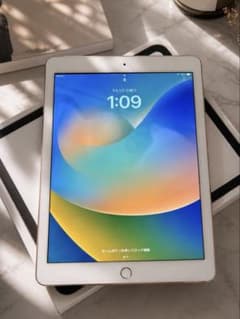 ☆美品☆iPad第5世代 cellular セルラー　充電ケーブル新品付き☆ ☆美品☆iPad第5世代 Wi-Fi➕cellular セルラーケーブル新品付
