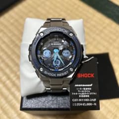 タイムセールG-SHOCK GST-W100D 電波ソーラーブルーのサムネイル