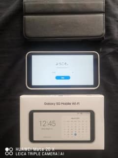 GALAXY 5G モバイルルーター＆専用カバーのサムネイル