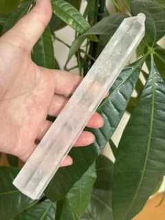 【早い者勝ち】ブラジル産✨天然水晶ポイント 台座付 浄化用のサムネイル
