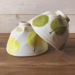 ゆみぶう 波佐見焼【新品・送料込】アップルお茶碗・小丼 m56080418178_1.jpg?1768627612