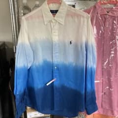 Ralph Lauren グラデーション麻長袖シャツのサムネイル