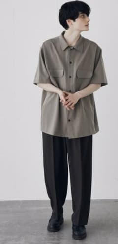 【remer】ルーズCPOシャツジャケット（半袖）のサムネイル