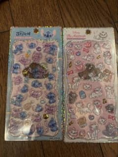 スティッチ おしゃれキャット プチドロップステッカー 2枚セット