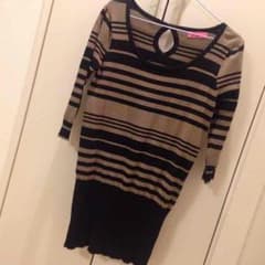 ANAP Latina ボーダーチュニックワンピのサムネイル