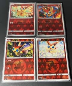 ポケモンカード　中国版　ミュウ　ピクティニ　3枚セット　まとめ売り 中国語版 ビクティニ ミラーカード 4枚セット - メルカリ