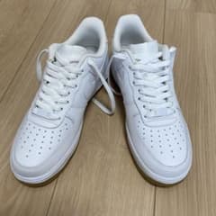 NIKE エアフォース1 ホワイト×ガムのサムネイル