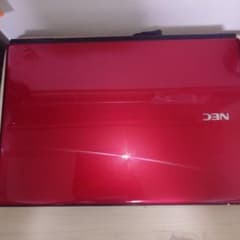 NEC LaVie LL750/S レッド ノートパソコン 本体 - メルカリ