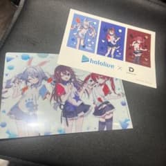 ホロライブ　クリアファイル　ステッカー　新品未使用　非売品のサムネイル