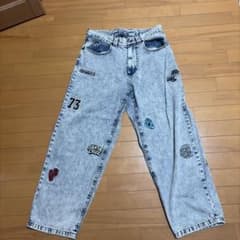 SANTA CRUZ デニムパンツ ワッペン ワイドのサムネイル