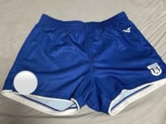 東亜大学 青 バレーボールパンツ 東亜大学バレーボール部ゲームパンツ - メルカリ