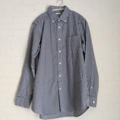 GU 長袖シャツ ギンガムチェックのサムネイル