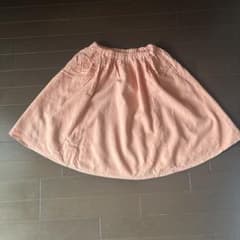 キッズ膝スカートオレンジのサムネイル