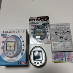 TAMAGOTCHI 4U 青、カバー付きのサムネイル