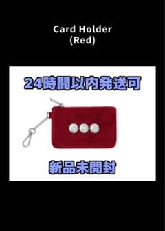 BTS ARIRANG アリラン カードホルダー 赤 BTS ARIRANG Card Holder (ML_F) カードホルダー 赤 - メルカリ