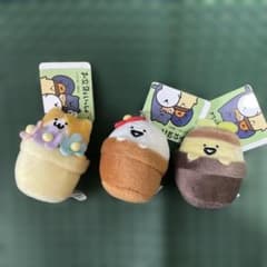 문구와 함께 관엽식물 키체인 문구씨 푸딩씨 새끼양씨