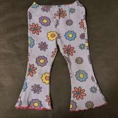Litte LINK 花柄 フレアパンツ 100cmのサムネイル
