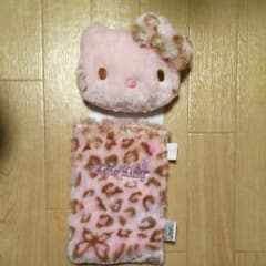 キティちゃん ヒョウ柄 トイレ ホルダー カバーのサムネイル