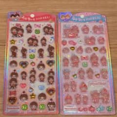 Monchhichi ポップシール x2セットモンチッチ うるちゅるのサムネイル