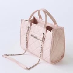 Belle Charme Quilted Mini Tote ピンク - メルカリ