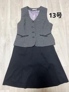 事務服　13号　上下セット　秋冬のサムネイル