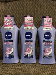 ニベア　プレミアムボディミルク　モイスチャー　200g　ローズの香り✖️3本のサムネイル