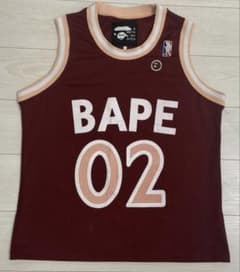 APE BAPE 93番 バスケットタンクトップ 上下セット Mサイズ レッド A BATHING APE バスケットボール タンクトップ - メルカリ