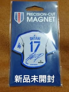 【公式】大谷翔平　ドジャース　サインプリント　ユニフォーム型マグネットのサムネイル