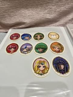 【非売品】魔法騎士レイアース キャラクターシール 10枚セットのサムネイル