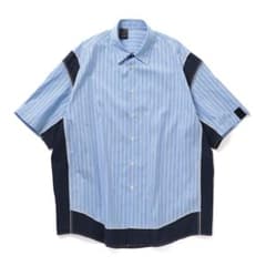 N.HOOLYWOOD / エヌハリウッド 半袖ストライプシャツ サイズ36のサムネイル